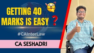 HOW TO SCORE MINIMUM 40 MARKS IN LAW [upl. by Bessy]