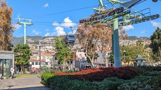 Teleferico Cable Car Return Trip Funchal Madeira [upl. by Spurgeon810]