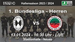 13012024  1 Bundesliga Hallenhockey Herren  SWN vs CHTC  Livestream [upl. by Eelyab]