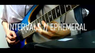 Ormsby Guitars GOLIATH SHARK7 MetalDjent sound testINTERVALS  EPHEMERAL Cover [upl. by Pitts973]