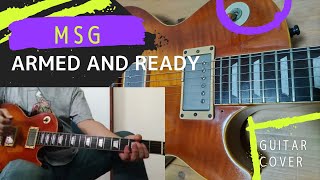 Michael Schenker Group  Armed And Ready Guitar Cover [upl. by Hemminger]