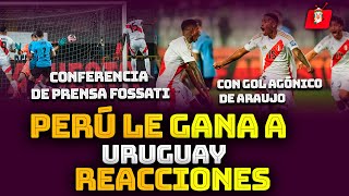 🔴CONFERENCIA DE PRENSA FOSSATI TRÁS TRIUNFO DE LA SELECCIÓN PERUANA A URUGUAY  11 OCTUBRE [upl. by Troth109]