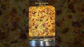 ONLINE EGG CASSEROLE RECIPE  Tasty but needs more layers of flavor [upl. by Ansley354]