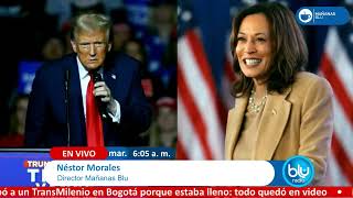 Resumen Trump y Harris cierran campañas empatados en encuestas ¿quién llegará a la Casa Blanca [upl. by Nivak441]