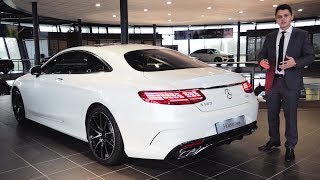 2019 Mercedes S560 Coupe  FULL Review S Class AMG Interior Exterior [upl. by Jotham]