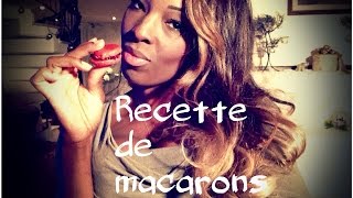 Recette de macarons aux fruits rouges [upl. by Niotna]