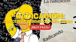 Entendiendo la Radicación Conceptos y Ejemplos Paso a Paso [upl. by Hara]