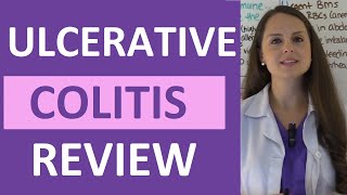 Ulcerative Colitis Diet Treatment Symptoms Flare Up  Nursing NCLEX Review [upl. by Keryt941]