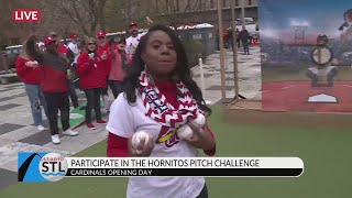 Hornitos offering Ranch Water outside Busch Stadium for Opening Day [upl. by Sneed]