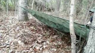 A Leanto Shelter With a Tarp [upl. by Acirred746]