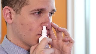 Mayo Clinic Minute Combat allergies like a pro by learning how to use your nasal spray properly [upl. by Latimore819]