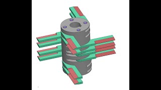 Blade Cutter Design in Solidwork  Mechanical Part Cad Design  Solidwork 2025 [upl. by Gardell]