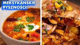 3 meksykańskie hity Szybka zupa chilli con carne i quesadilla  Przepisy UMAMI [upl. by Aehtorod]