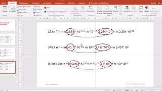 Equivalenze in base 10 in notazione scientifica [upl. by Ayekan266]