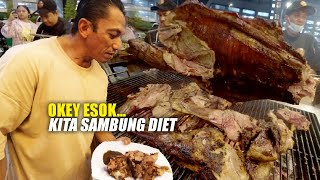 Jom kita Melantak Kambing Golek Lapa Cafe Bangi [upl. by Wolpert929]