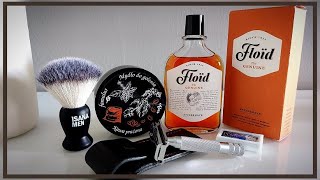 💈☕ Famulus quotKawa Prażonaquot Mydło do golenia Floid quotThe Geniunequot Aftershave Lotion ☕💈 [upl. by Ajit975]