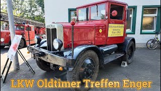 LKW Oldtimer Treffen 2024 beim Kleinbahnmuseum Enger eV [upl. by Bathsheeb]