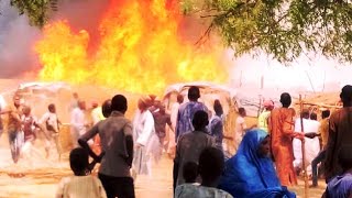 Kusasi Youth Assault And Burn Mamprusi Women Goods In ATUBA Market [upl. by Nandor]