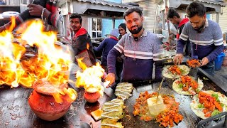 Master Chef Making Matka Chesse Omelette  Street Food India  King Omelette Jalandhar [upl. by Eciened772]