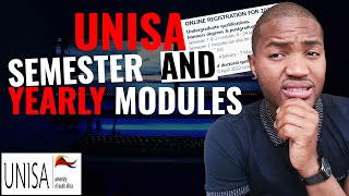 How to choose modules at UNISA Semester modules amp Yearly Modules  Choose Pre amp Corequisites [upl. by Edmonda]