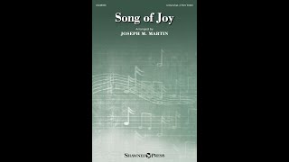 SONG OF JOY UnisonOpt 2Part Treble Choir – Joseph M Martin [upl. by Aisila579]