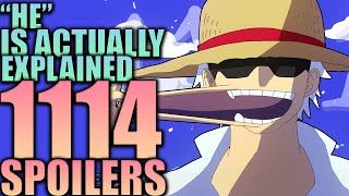 quotHEquot IS EXPLAINED  One Piece Chapter 1114 Spoilers [upl. by Micaela]