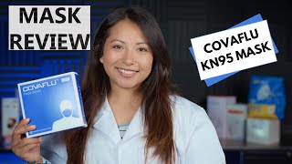 CovaFlu KN95 Amazon Mask Review Using NIOSH N95 Testing Standard [upl. by Ladnor]