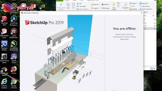 Tutorial Installasi Sketch Up Pro 2019 Full [upl. by Stevens112]