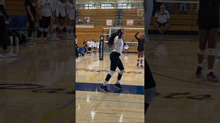 I got lucky with 2 Hits siennarivera carondelethighschool volleyball [upl. by Christabelle670]