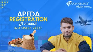 APEDA Registration  Documents for APEDA Registration  How to Apply for APEDA Certificate [upl. by Eicarg]