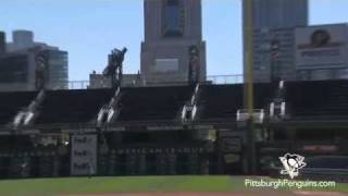 Sidney Crosby Hits a Home Run at PNC Park [upl. by Nyletak]