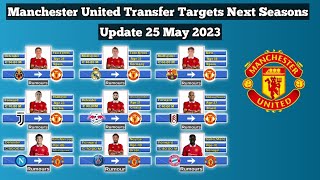 Manchester United Transfer Targets Next Seasons  Kroos amp Gvardiol  Update 25 May 2023 [upl. by Ahar]