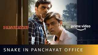 Panchayat Office में घुसा साँप 🐍  Panchayat Season 2  Amazon Prime Video [upl. by Brawley]