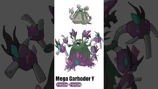 Mega Garbodor Pokémon Evolution TCG  AR Card by Max S Shorts [upl. by Anead]