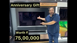 The Most Expensive Oled TV Worth 75Lac [upl. by Ibor]