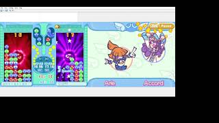 Puyo Pop Fever DS English Voices Arle VS Ms Accord [upl. by Mirna]