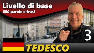 Imparare TEDESCO │ Livello di base │ 600 parole e frasi ✔️ [upl. by Dzoba]