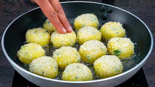 Fasírt krumpliból parmezánnal Serpenyős recept 15 perc alatt [upl. by Free]