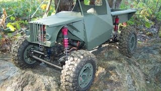 RC Homemade Metal Truck Build 110 22 Worm Gear Drivetrain [upl. by Aileve]