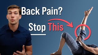 Back Pain Why You Should STOP Stretching Your Hamstrings [upl. by Ahsit755]