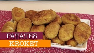 Patates Kroket Tarifi  Pratik Lezzetli [upl. by Drahsar975]