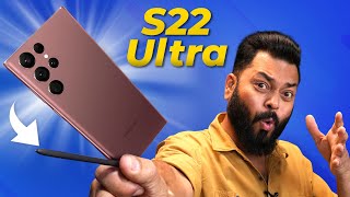 Samsung Galaxy S22 Ultra Indian Unit Unboxing amp First Impressions⚡The Noteworthy Flagship Of 2022 [upl. by Aihk45]