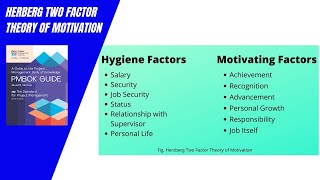 Herzberg two factor theory of motivation [upl. by Ylatan]