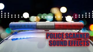 Police Scanner Sound Effect 🚓 Police Radio Chatter [upl. by Aicener]