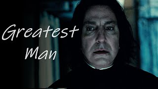 Severus SnapeAlan Rickman Tribute  Greatest Man [upl. by Ailecra917]