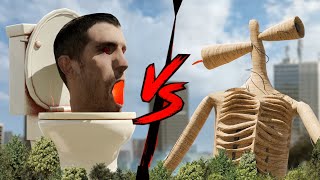 Siren head vs skibidi toilet full fight all episodes [upl. by Nylitsirk]