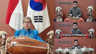 SingSingArirang BTS Arirang Gamelan Version COVER [upl. by Esirahc785]