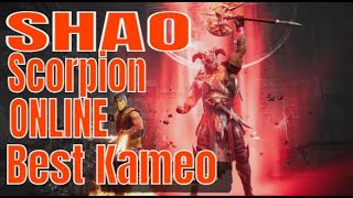 SCORPION the Best KAMEO GENERAL SHAO with Scorpion COMBOs Online Mortal Kombat 1mortalkomat1 Mk1 [upl. by Nevar]