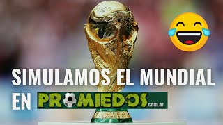 SIMULANOS EL MUNDIAL EN PROMIEDOS Y NOS TOCÓ ESTO INCREÍBLE CAMPEÓN 😂 [upl. by Notsnorb451]