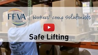 FFVA Mutual Safe Lifting Video [upl. by Niwred]